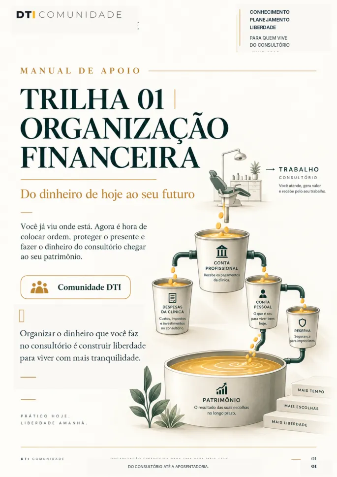 Capa do manual de apoio da Trilha 1